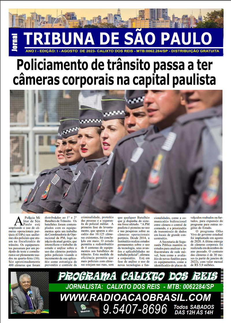 Capa Ediçao Revista Ação Brasil Agosto / 2023